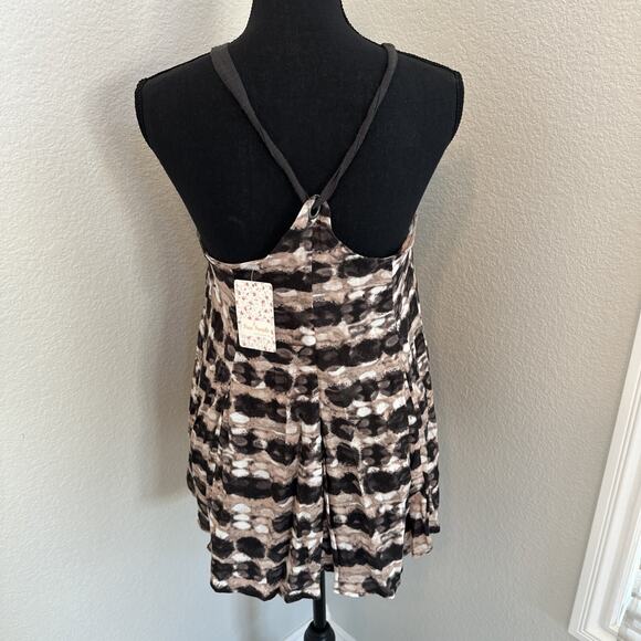 NWT free people cream comb tank top Size Small retail $118 0B422290 Blouse New - Picture 5 of 13